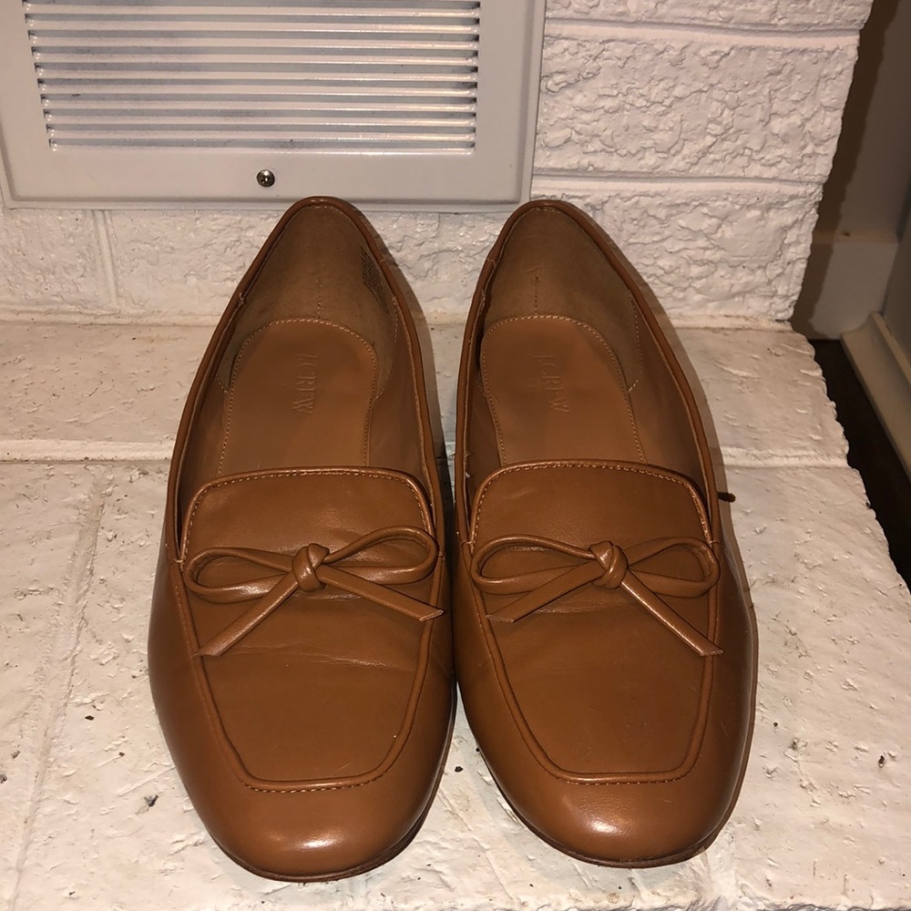 J. Crew Chestnut Brown Loafers